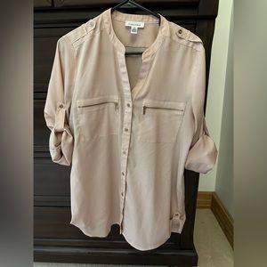 Calvin Klein zipper-pocket shirt